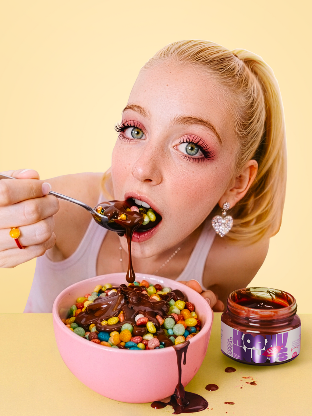 Kakaový lískooříškový krém KookyNuts 200g