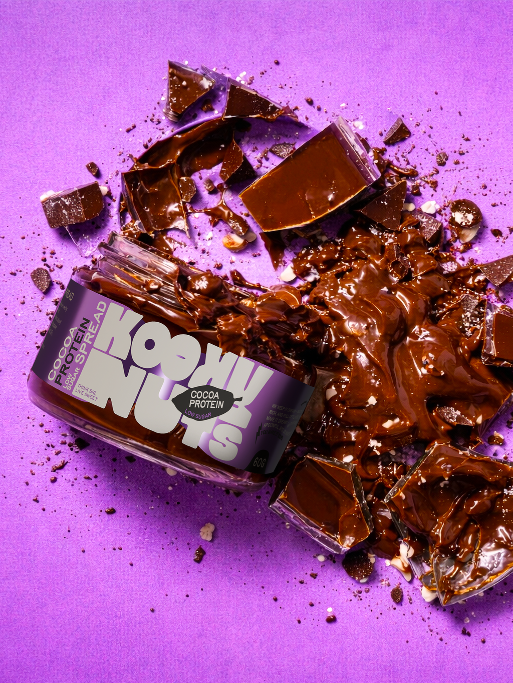 Proteinový kakaový lískooříškový krém KookyNuts 200g